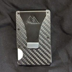 Minimalist Cash Strap, Money Clip and Bi-Fold Card Holder Wallet